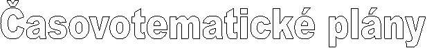 �asovotematick� pl�ny